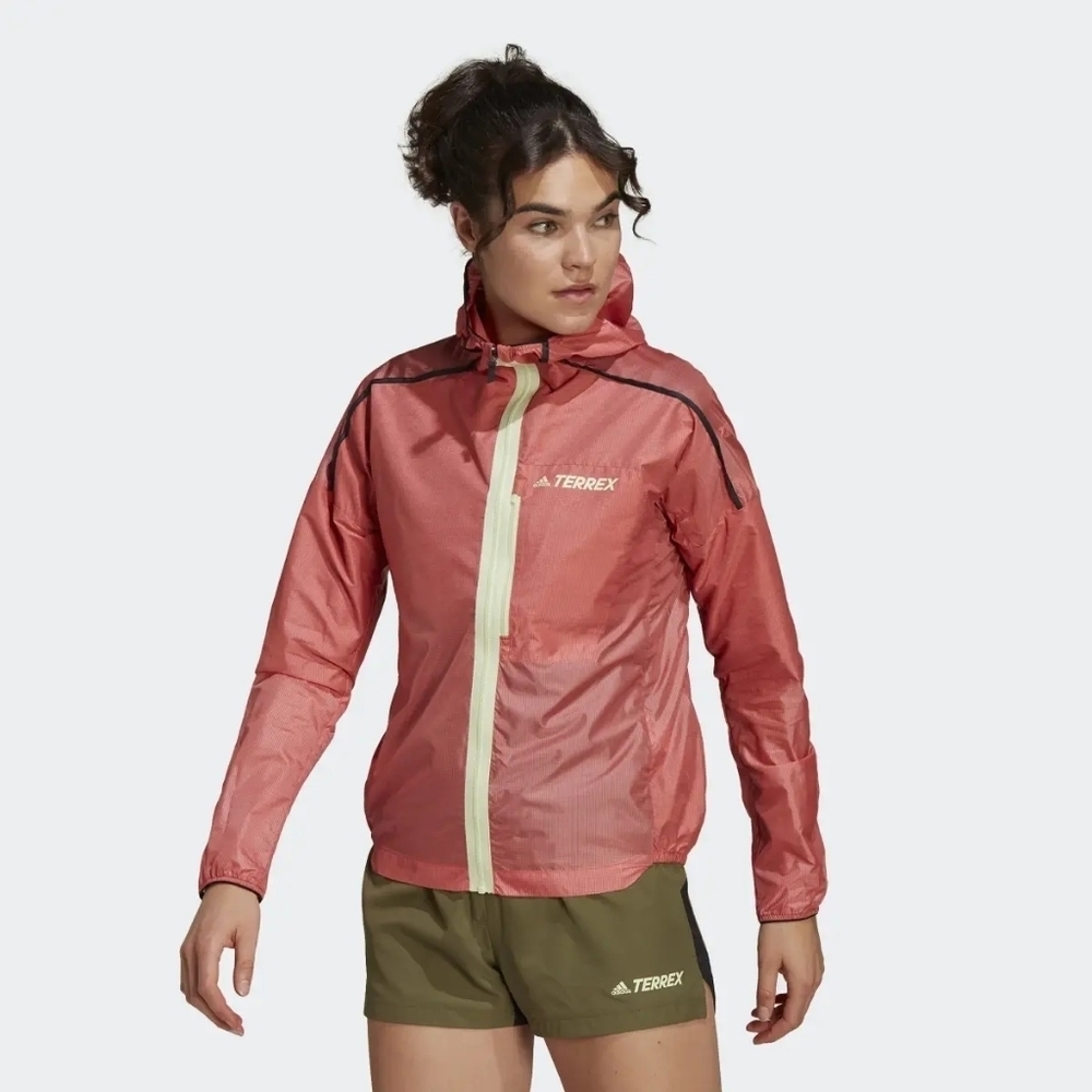 Adidas Terrex Parley Agravic Windbreaker Track Jacket Women's XS H11745